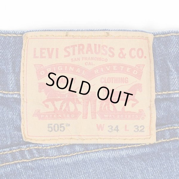 画像3: 00's Levi's 505 デニムパンツ "W34 L32" (3)