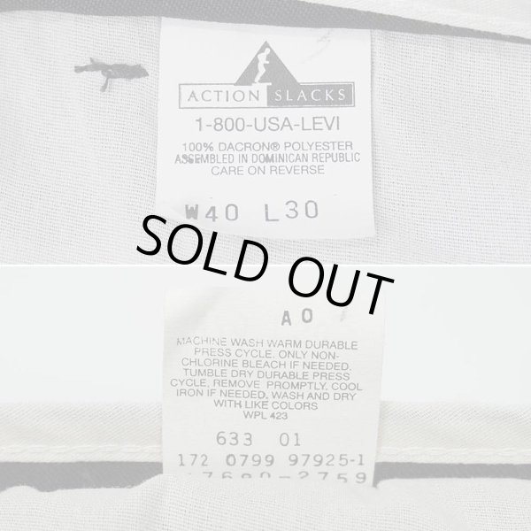 画像3: 90's Levi's アクションスラックス “BLACK / W40 L30” (3)