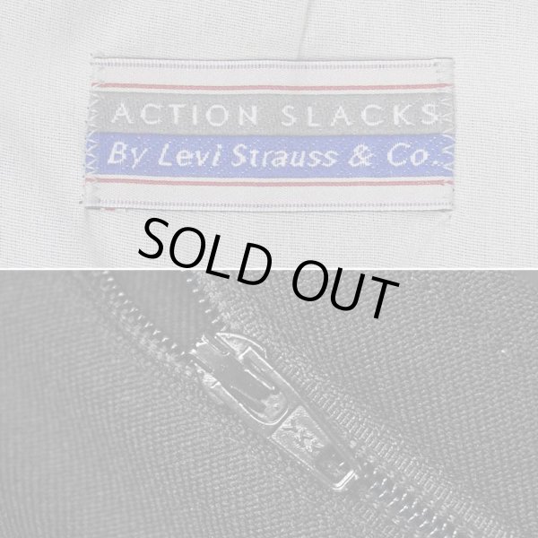 画像4: 90's Levi's アクションスラックス “BLACK / W40 L30” (4)