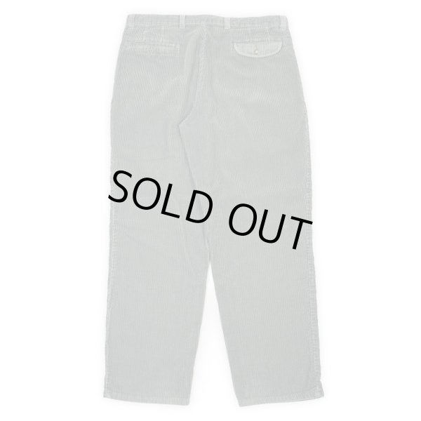 画像2: 90's L.L.Bean 2タック 太畝コーデュロイトラウザー “実寸W34 L29” (2)