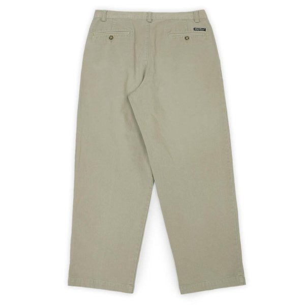 画像2: 00's Eddie Bauer 2タック チノトラウザー "W34 L30" (2)