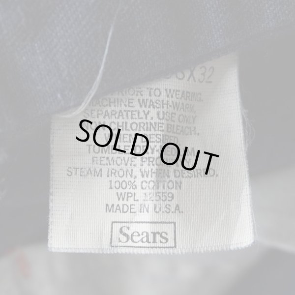 画像3: 80's Sears デニムペインターパンツ "MADE IN USA / W38 L32" (3)