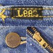 画像3: 80's Lee ブーツカット ストレッチデニムパンツ "W34 L28相当" (3)