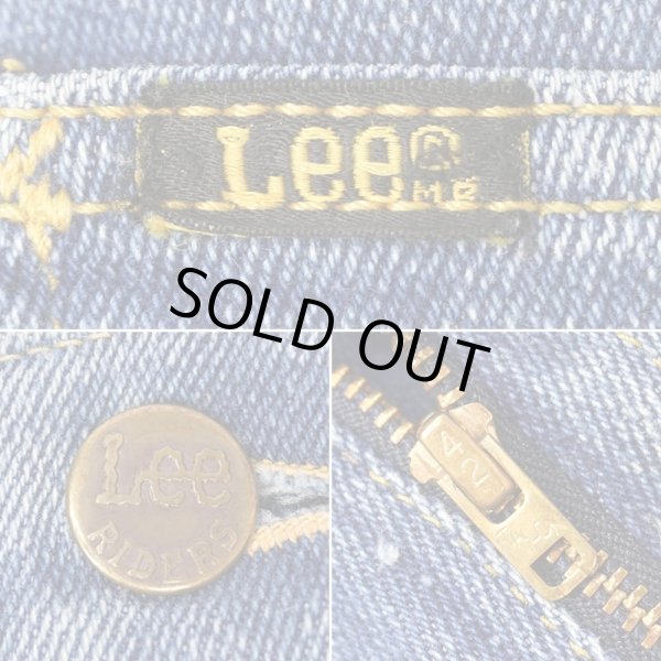 画像3: 80's Lee ブーツカット ストレッチデニムパンツ "W34 L28相当" (3)