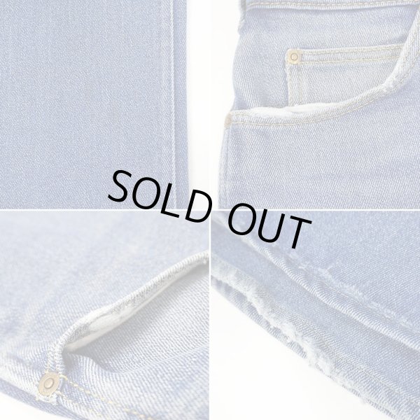 画像4: 80's Lee ブーツカット ストレッチデニムパンツ "W34 L28相当" (4)