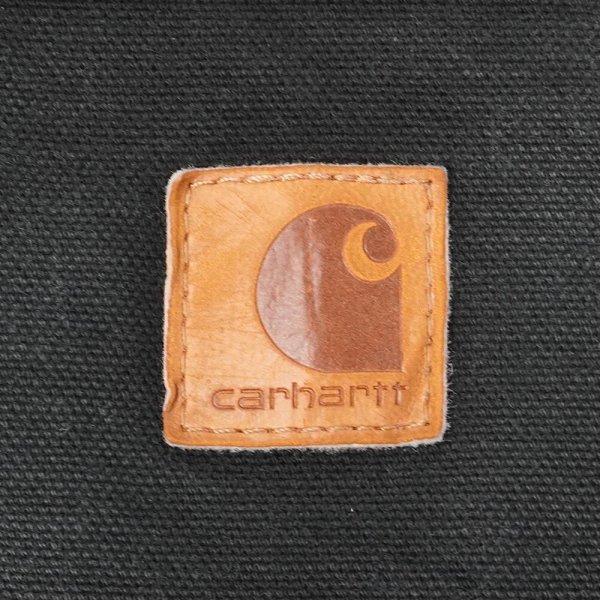 画像3: 00's Carhartt フランネルライナー ダックペインターパンツ "B111 BLK / W34 L30" (3)