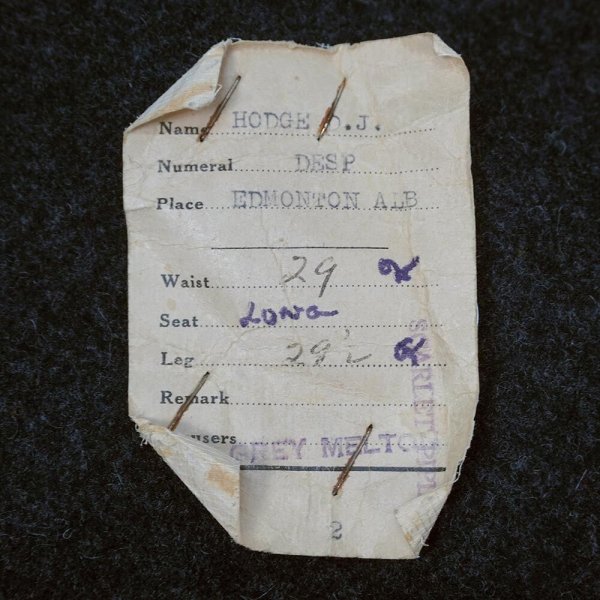 画像3: 40's unknown ヘビーウールトラウザー "DEADSTOCK" (3)