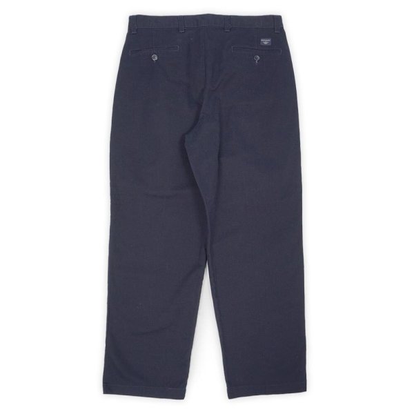 画像2: Early 00's DOCKERS 2タック チノトラウザー "NAVY / W32 L29" (2)