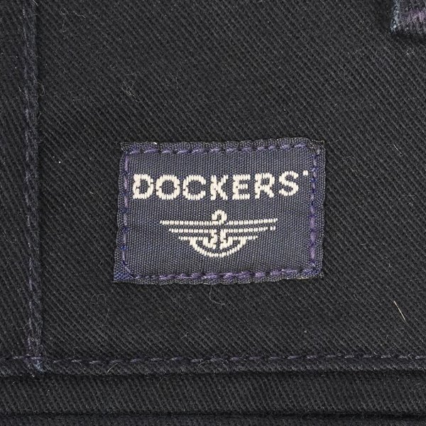 画像3: Early 00's DOCKERS 2タック チノトラウザー "NAVY / W32 L29" (3)