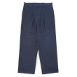 画像1: 00's DOCKERS 2タック チノトラウザー "NAVY / W32 L30" (1)