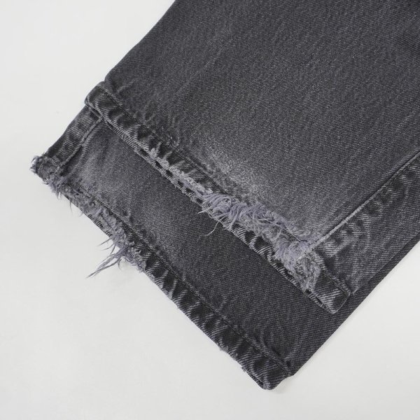 画像5: 00's Levi's 501 ブラックデニムパンツ "W36 L30" (5)