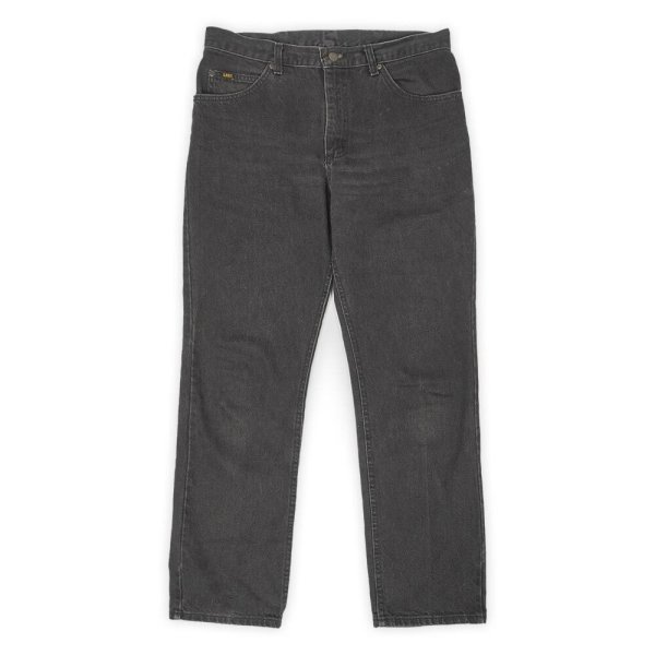 画像1: Late 90's Lee 200-8908 ブラックデニムパンツ "W34 L30" (1)