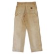 画像2: 90's Carhartt ダックペインターパンツ "B11 BRN / W34 L32相当" (2)