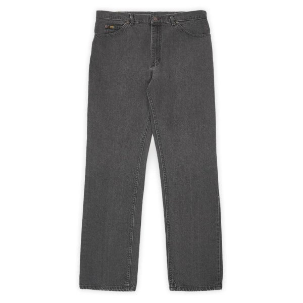 画像1: 90's Lee 200-8908 ブラックデニムパンツ "MADE IN USA / W36 L34" (1)