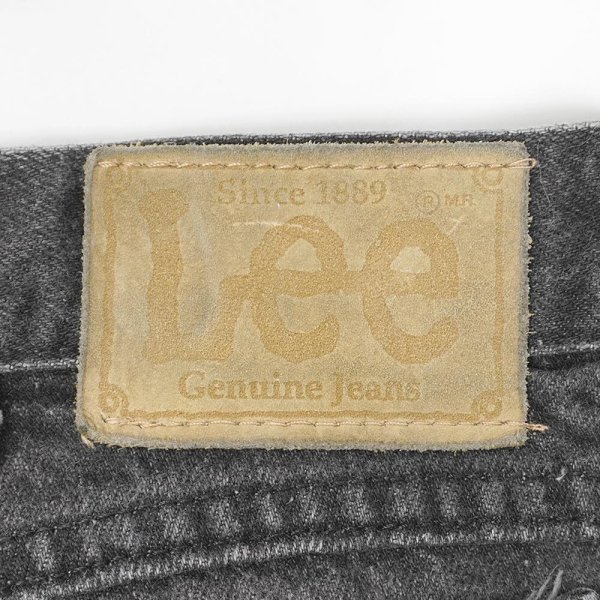 画像3: 90's Lee 200-8908 ブラックデニムパンツ "MADE IN USA / W36 L34" (3)