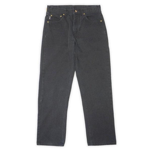 画像1: Early 00's Carhartt ブラックデニムパンツ "B161 BLK / MADE IN USA" (1)