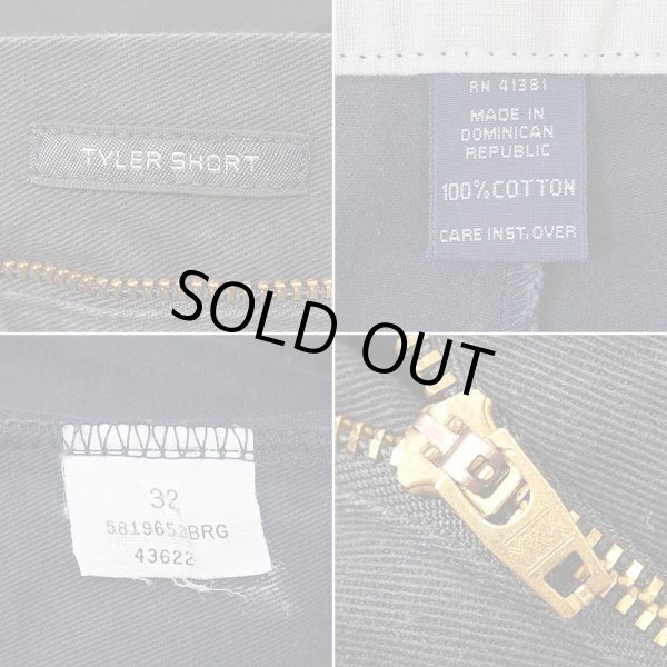 画像4: 90's Polo Ralph Lauren 2タック チノショーツ "TYLER SHORT / NAVY" (4)