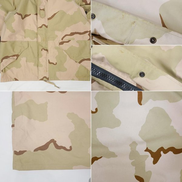 画像4: 00's US.ARMY ECWCS 3C デザートカモ柄 GORE-TEX PARKA "LARGE-REGULAR" (4)