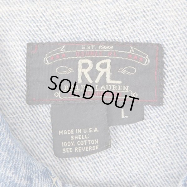 画像3: 90's RRL 101-J type デニムジャケット “MADE IN USA” (3)