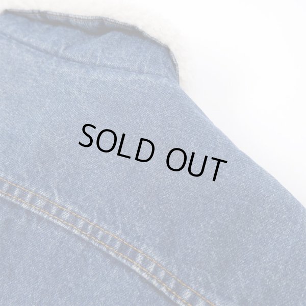 画像5: 80's Levi's デニムボアジャケット “BLUE / MADE IN USA” (5)