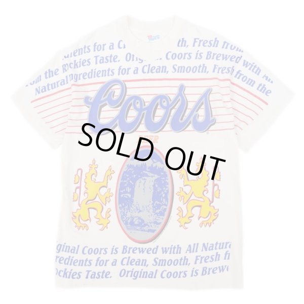 画像1: 90's Coors Beer オールオーバープリントTシャツ "MADE IN USA" (1)