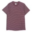 画像1: 90's FRUIT OF THE LOOM マルチボーダーTシャツ "BURGUNDY BASE / MADE IN USA" (1)