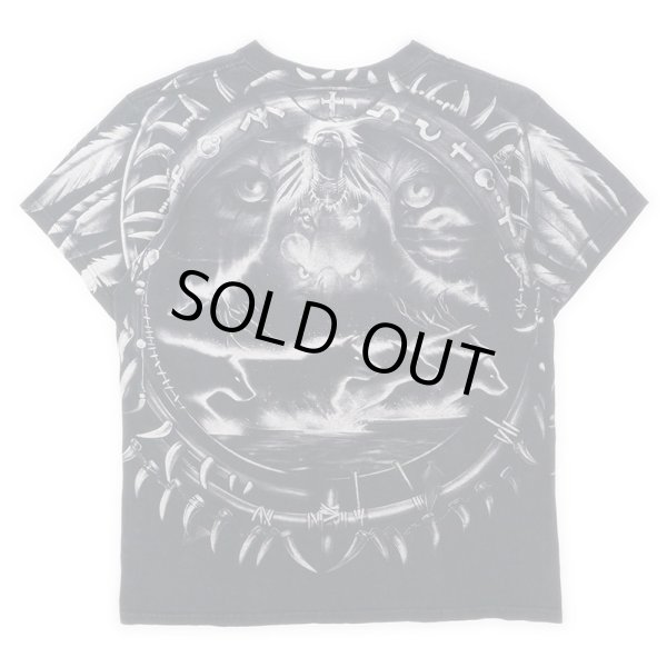 画像2: 00's LIQUID BLUE オールオーバープリントTシャツ (2)