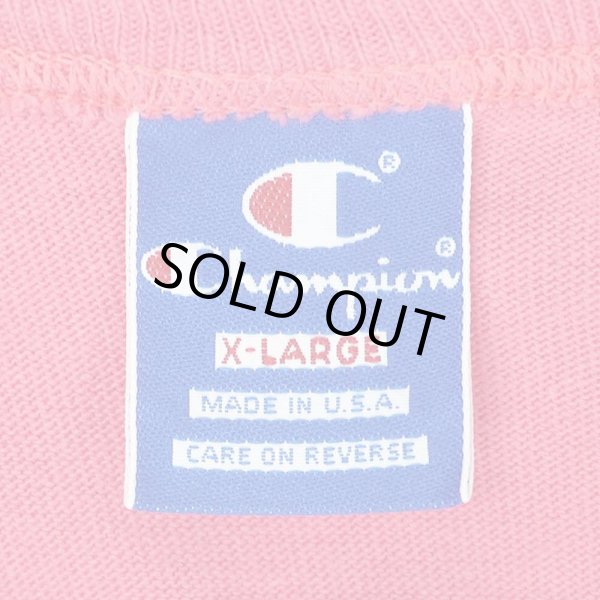 画像2: 90's Champion スプリクトロゴTシャツ "MADE IN USA" (2)