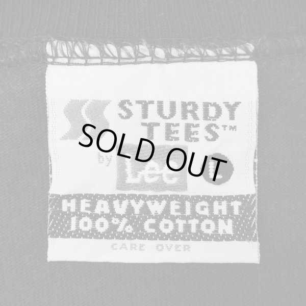 画像2: 90's Lee ブランクTシャツ "MADE IN USA / FADE BLACK" (2)