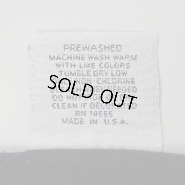 画像3: 90's Lee ブランクTシャツ "MADE IN USA / FADE BLACK" (3)