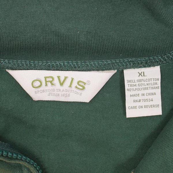 画像3: 90-00's ORVIS ハーフジップ カットソー (3)