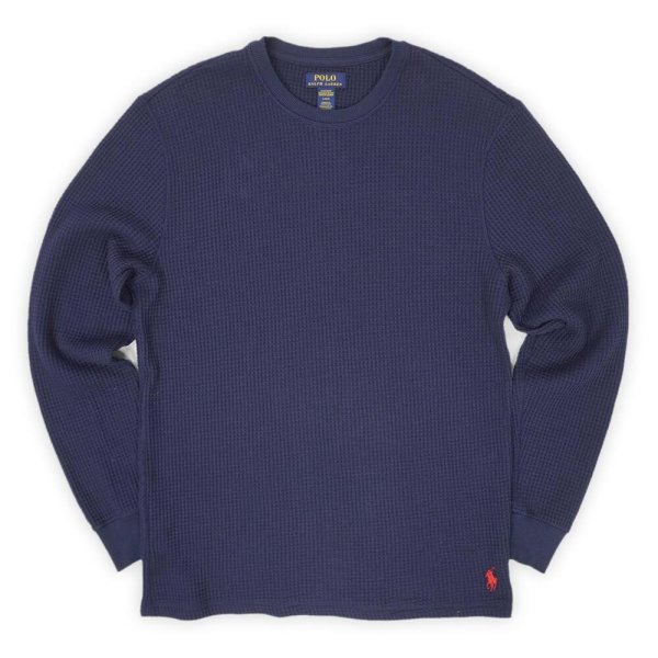 画像1: 00's Polo Ralph Lauren L/S サーマル "裾ポニー" (1)