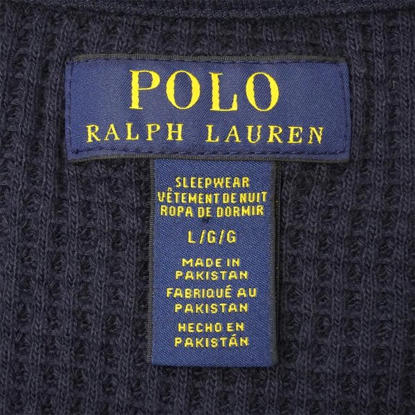 画像2: 00's Polo Ralph Lauren L/S サーマル "裾ポニー" (2)