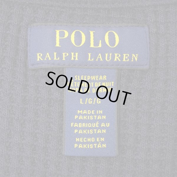 画像2: 00's Polo Ralph Lauren L/S サーマル "裾ポニー" (2)