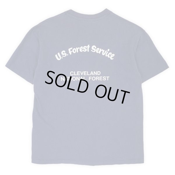 画像1: 80-90's US.FOREST SERVICE ポケットTシャツ "MADE IN USA" (1)