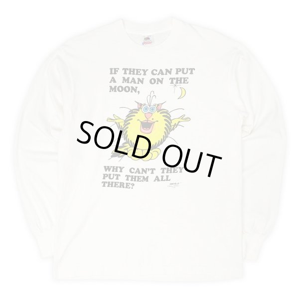 画像1: 80-90's BOBCAT L/S キャラクタープリントTシャツ "MADE IN USA" (1)