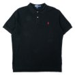 画像1: 90's Polo Ralph Lauren ポロシャツ "BLACK" (1)