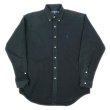 画像1: 90's Polo Ralph Lauren ボタンダウンシャツ "BLAKE / BLACK" (1)