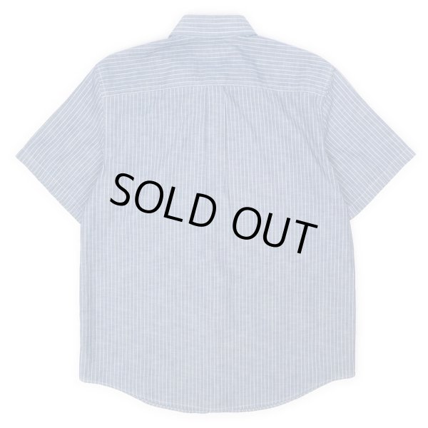 画像2: 00's L.L.Bean ストライプ柄 S/S ボタンダウンシャツ (2)