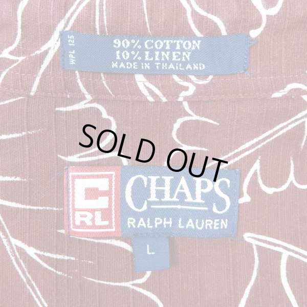 画像2: 90-00's CHAPS RALPH LAUREN S/S ボタンダウンシャツ (2)