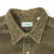 画像3: 90's L.L.Bean 太畝コーデュロイ ワークシャツ (3)