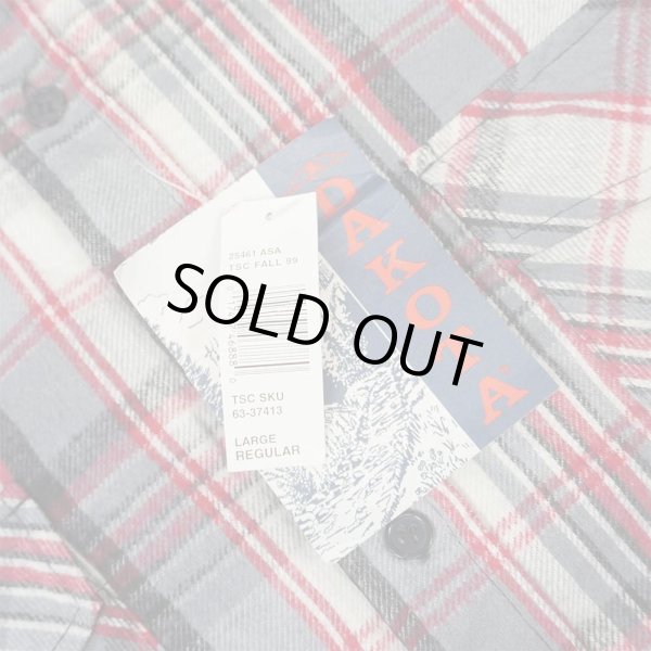 画像3: 90's DAKOTA キルティングライナー ネルシャツ "DEADSTOCK" (3)