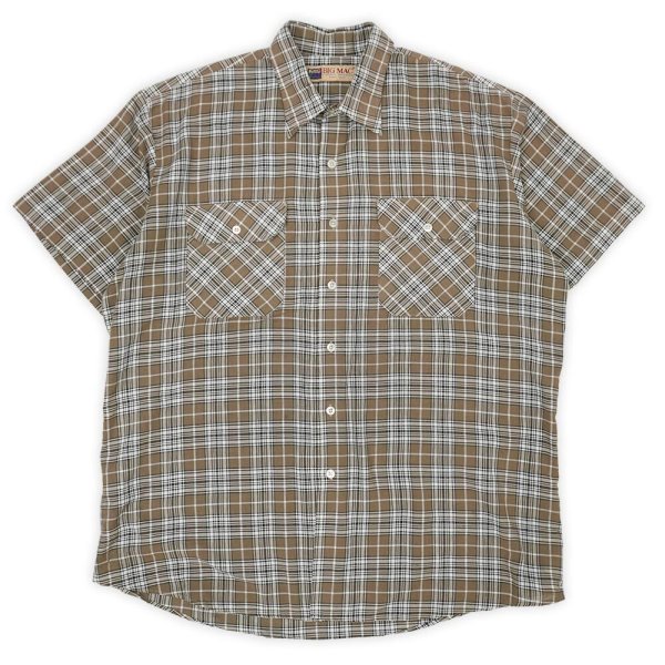 画像1: 90's BIG MAC S/S ワークシャツ "MADE IN USA" (1)