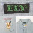 画像3: 60's ELY シャンブレーシャツ "Embroidery & Cut Off Custom" (3)