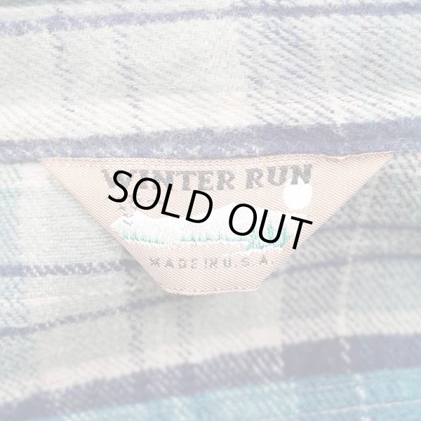 画像2: 80's WINTER RUN ヘビーネルシャツ "MADE IN USA" (2)