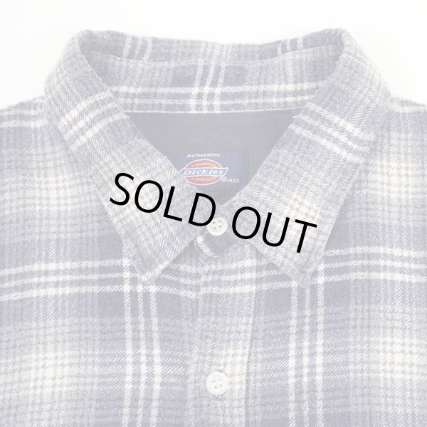 画像3: Early 90's Dickies プリントネルシャツ "Gray Plaid" (3)