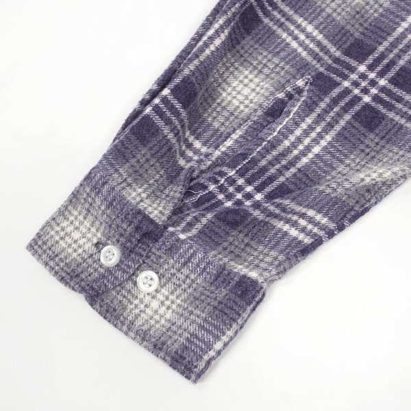 画像4: Early 90's Dickies プリントネルシャツ "Gray Plaid" (4)