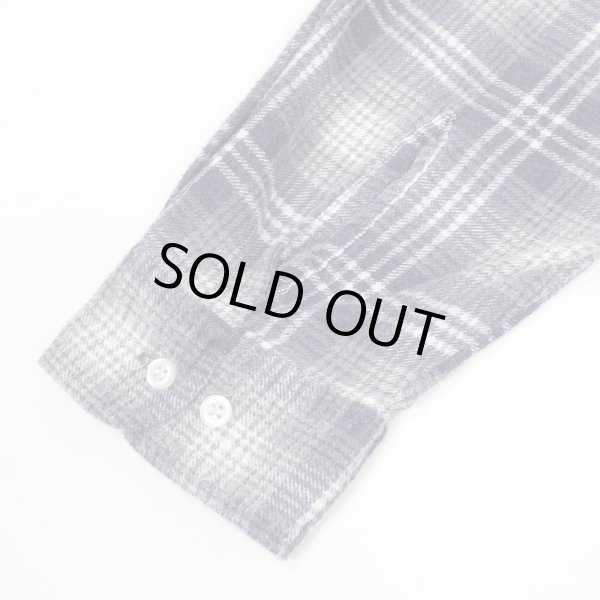 画像4: Early 90's Dickies プリントネルシャツ "Gray Plaid" (4)