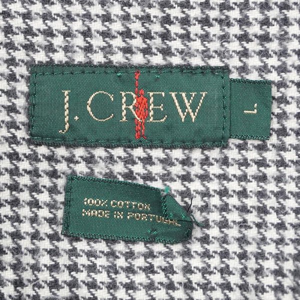 画像2: 90's J.CREW フランネル ボタンダウンシャツ (2)