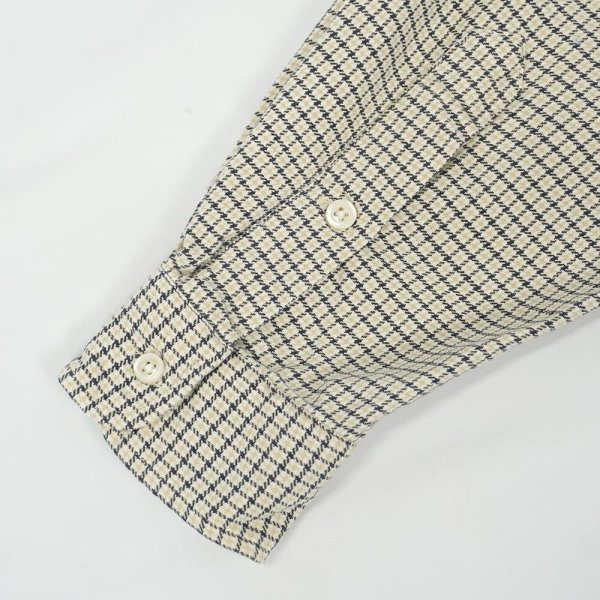 画像4: 90's Polo Ralph Lauren フランネル ボタンダウンシャツ "BLAKE / Beige Plaid" (4)